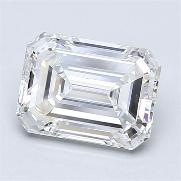 Diamond Natural 1.62Ct F-VS2 Emerald - GIA2215911342 1