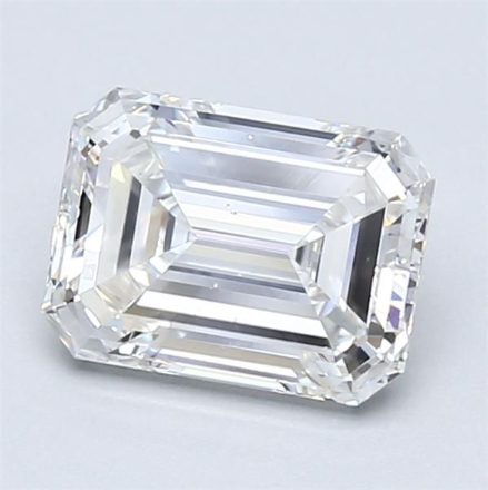 Diamond Natural 1.62Ct F-VS2 Emerald - GIA2215911342 1