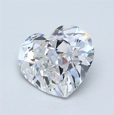Diamond Natural 0.91Ct D-VVS1 Heart - GIA2225850790 1