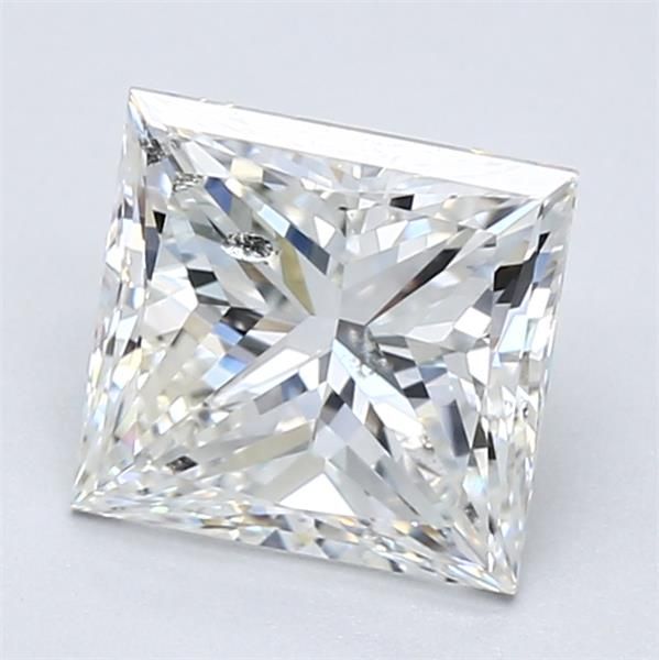 Diamond Natural 1.73Ct G-SI2 Princess - GIA7412487472 1