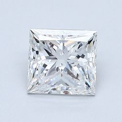 Diamond Natural 1.01Ct E-SI1 Princess - GIA7236992595 1