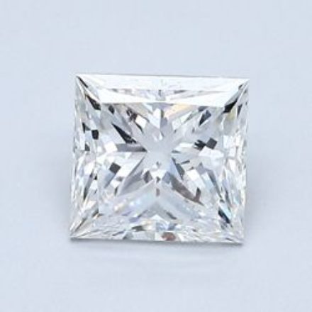 Diamond Natural 1.01Ct E-SI1 Princess - GIA7236992595 1