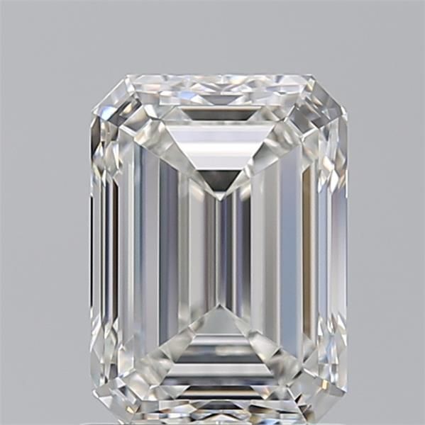 Diamond Natural 1.7Ct H-IF Emerald - GIA5546690151 1