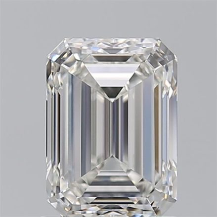Diamond Natural 1.7Ct H-IF Emerald - GIA5546690151 1