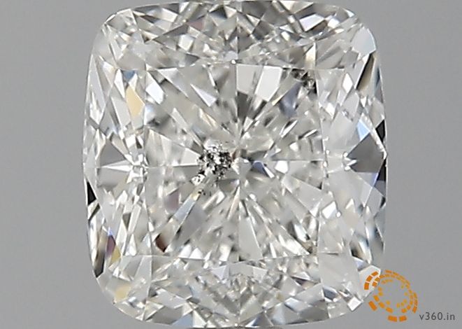 Diamond Natural 1.5Ct J-SI2 Cushion - GIA7376100847 1