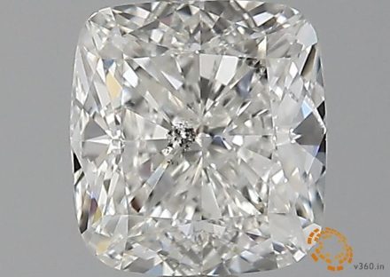 Diamond Natural 1.5Ct J-SI2 Cushion - GIA7376100847 1
