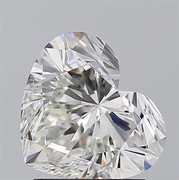 Diamond Natural 1.71Ct H-VS1 Heart - GIA2547988697 1