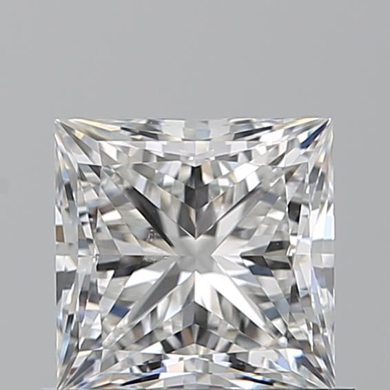 Diamond Natural 0.9Ct F-SI1 Princess - GIA2546938658 1