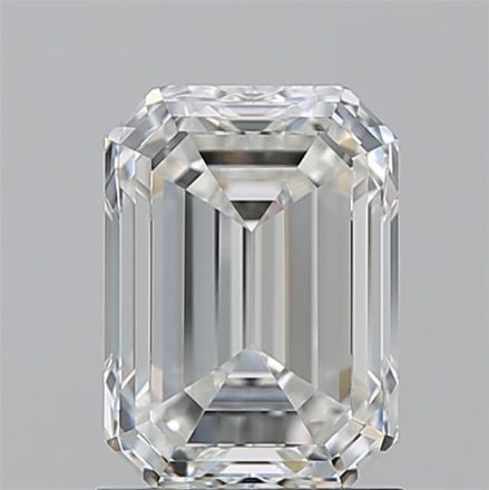Diamond Natural 1.7Ct H-VVS2 Emerald - GIA1555054219 1