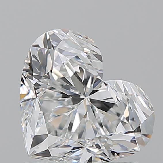 Diamond Natural 1.5Ct F-VS1 Heart - GIA6552116840 1