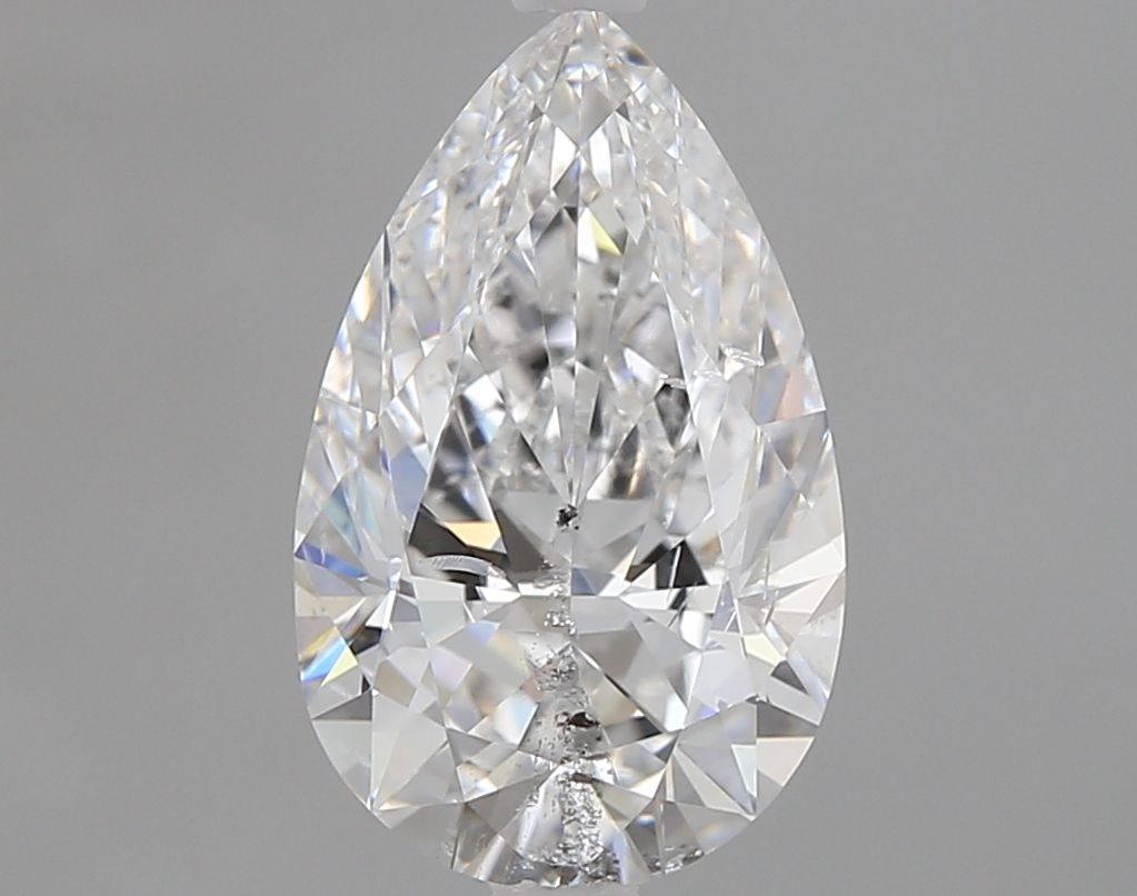 Diamond Natural 1.7Ct E-SI2 Pear - GIA1409226662 1