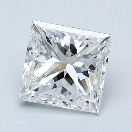 Diamond Natural 1.41Ct E-VVS1 Princess - GIA2538511919 1
