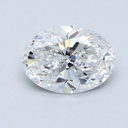Diamond Natural 1.01Ct D-VS2 Oval - GIA2537799007 1