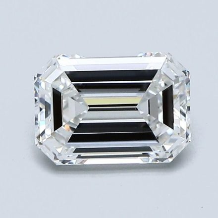 Diamond Natural 1.3Ct E-VVS2 Emerald - GIA1543235566 1
