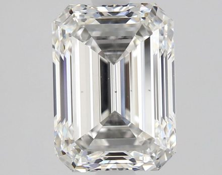 Diamond Natural 1.72Ct F-VS1 Emerald - GIA6535867069 1