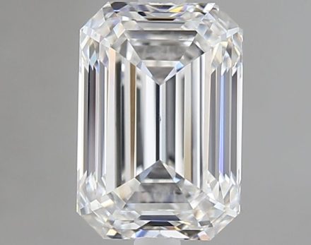 Diamond Natural 1.8Ct F-VS1 Emerald - GIA5221268800 1