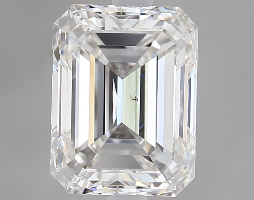 Diamond Natural 1.9Ct G-SI2 Emerald - GIA1435901603 1