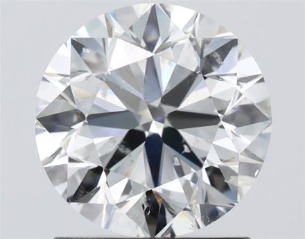 Diamond Natural 1.5Ct I-SI2 Round - GIA6455701024 1