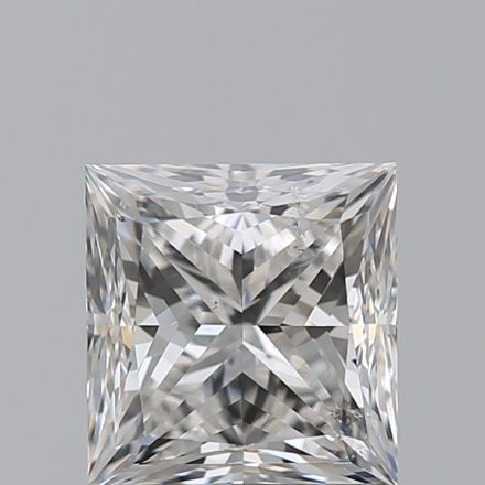 Diamond Natural 1.71Ct G-SI2 Princess - GIA6532747595 1