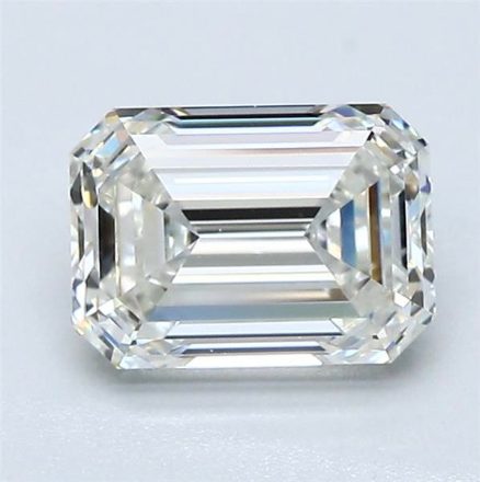 Diamond Natural 1.51Ct J-VVS2 Emerald - GIA5232691296 1