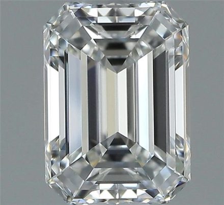 Diamond Natural 1.01Ct H-VVS1 Emerald - GIA2536630140 1