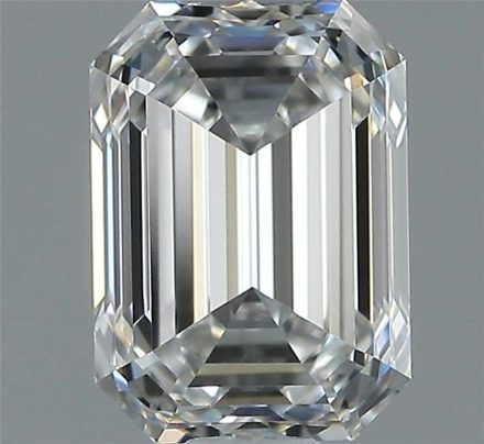 Diamond Natural 1.01Ct H-IF Emerald - GIA6532358560 1