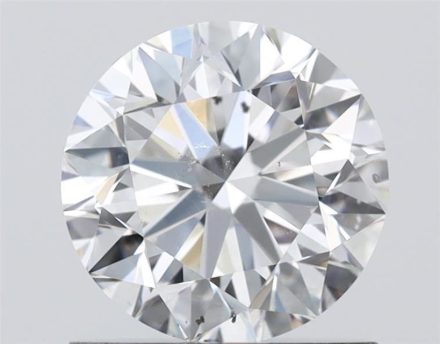 Diamond Natural 1Ct F-SI1 Round - GIA2458400018 1