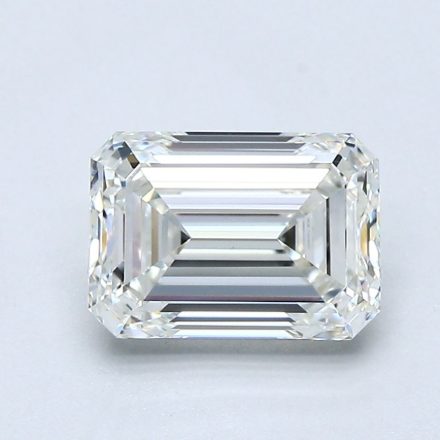 Diamond Natural 1.7Ct H-VS1 Emerald - GIA7548496950 1
