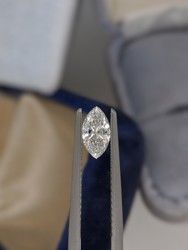 Diamond Natural 0.5Ct D-SI1 Marquise - GIA2254202123 1
