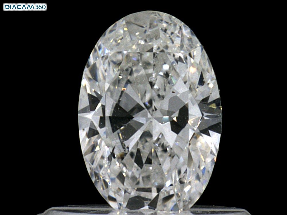 Diamond Natural 0.46Ct F-SI2 Oval - GIA1373547841 1
