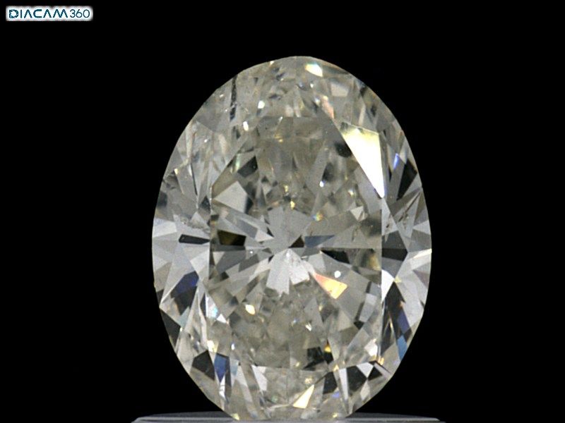 Diamond Natural 0.96Ct K-SI2 Oval - GIA5343814637