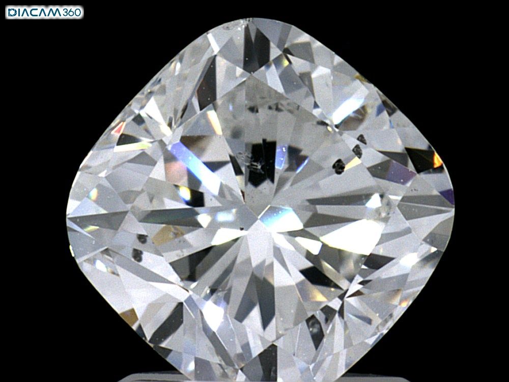 Diamond Natural 1.8Ct E-SI1 Cushion - GIA2446679445 1