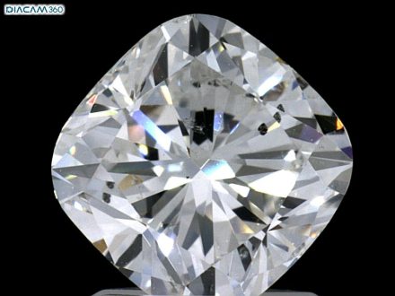 Diamond Natural 1.8Ct E-SI1 Cushion - GIA2446679445 1