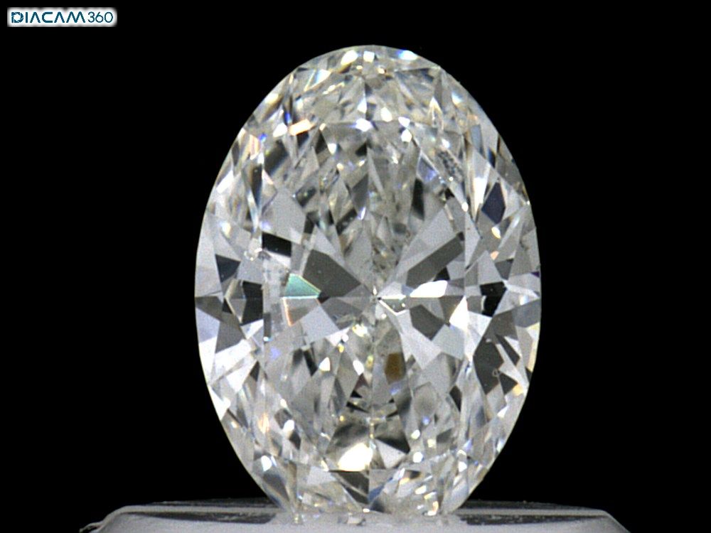 Diamond Natural 0.41Ct F-SI1 Oval - GIA6495414732 1