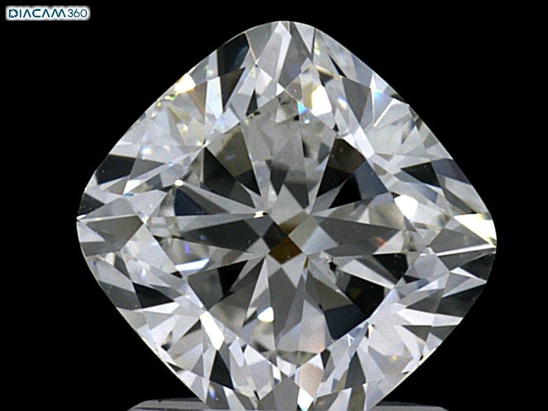 Diamond Natural 1.61Ct H-SI1 Cushion - GIA1365441572 1
