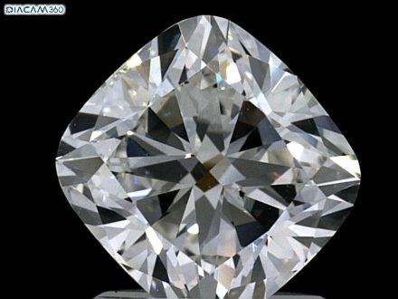 Diamond Natural 1.61Ct H-SI1 Cushion - GIA1365441572 1