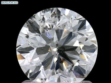 Diamond Natural 1.4Ct F-SI2 Round - GIA7438056147 1