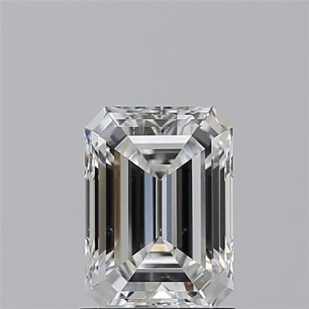 Diamond Natural 1.4Ct E-VS2 Emerald - GIA2477086610 1