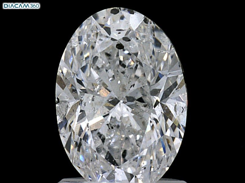 Diamond Natural 1.5Ct D-SI2 Oval - IGI457052799 1