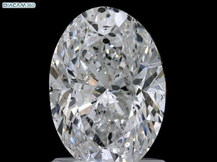 Diamond Natural 1.5Ct D-SI2 Oval - IGI457052799 1