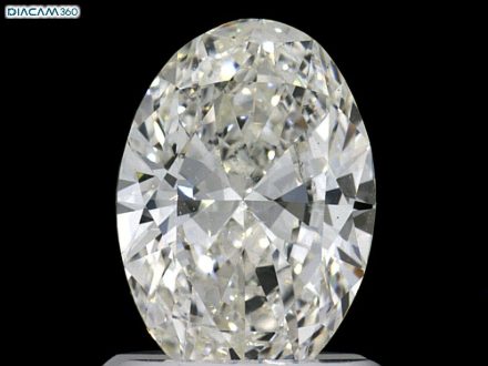 Diamond Natural 1.2Ct H-VS2 Oval - GIA6441065998 1