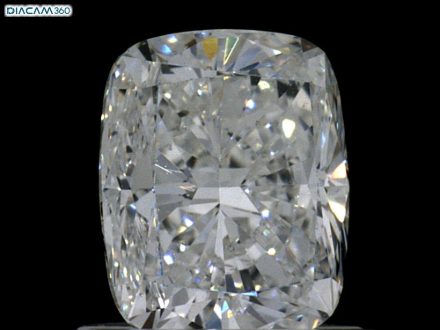 Diamond Natural 1.01Ct E-SI1 Cushion - GIA7412013676 1