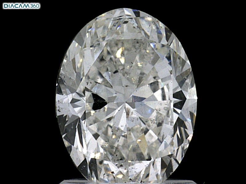 Diamond Natural 1.51Ct H-SI2 Oval - GIA2225011574 1