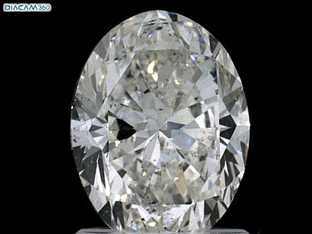 Diamond Natural 1.51Ct H-SI2 Oval - GIA2225011574 1