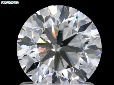 Diamond Natural 1.5Ct D-SI1 Round - GIA6415115684 1