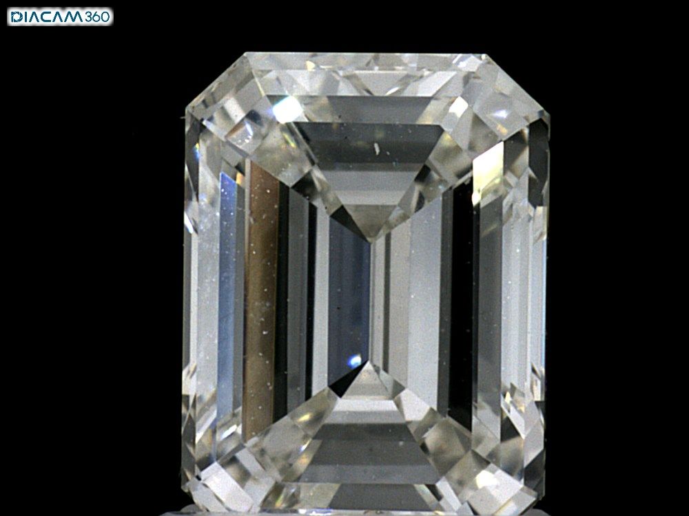 Diamond Natural 1.5Ct J-VS2 Emerald - GIA6425557036 1