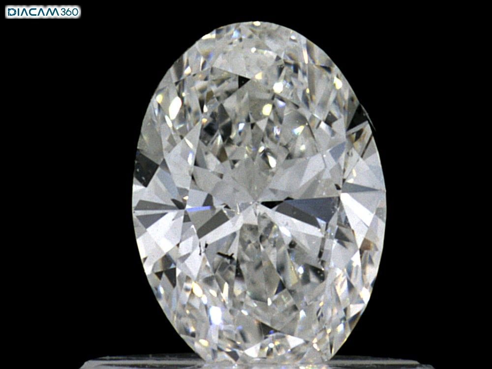 Diamond Natural 0.5Ct F-SI1 Oval - GIA2497376437 1