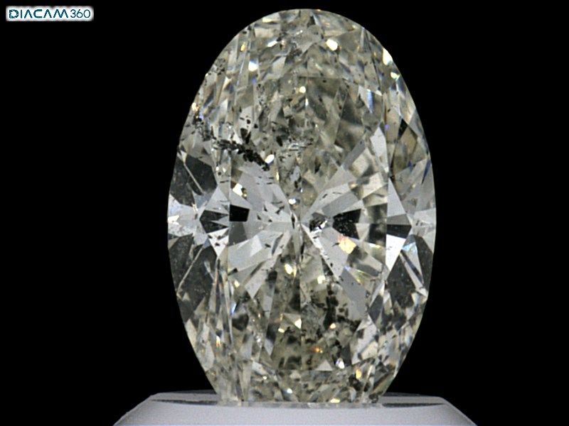 Diamond Natural 1.01Ct J-SI2 Oval - IGI462143234 1