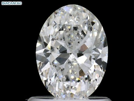 Diamond Natural 1Ct E-VS2 Oval - GIA1449235526 1