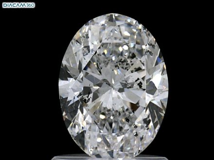 Diamond Natural 1.2Ct D-SI2 Oval - GIA2446271461 1